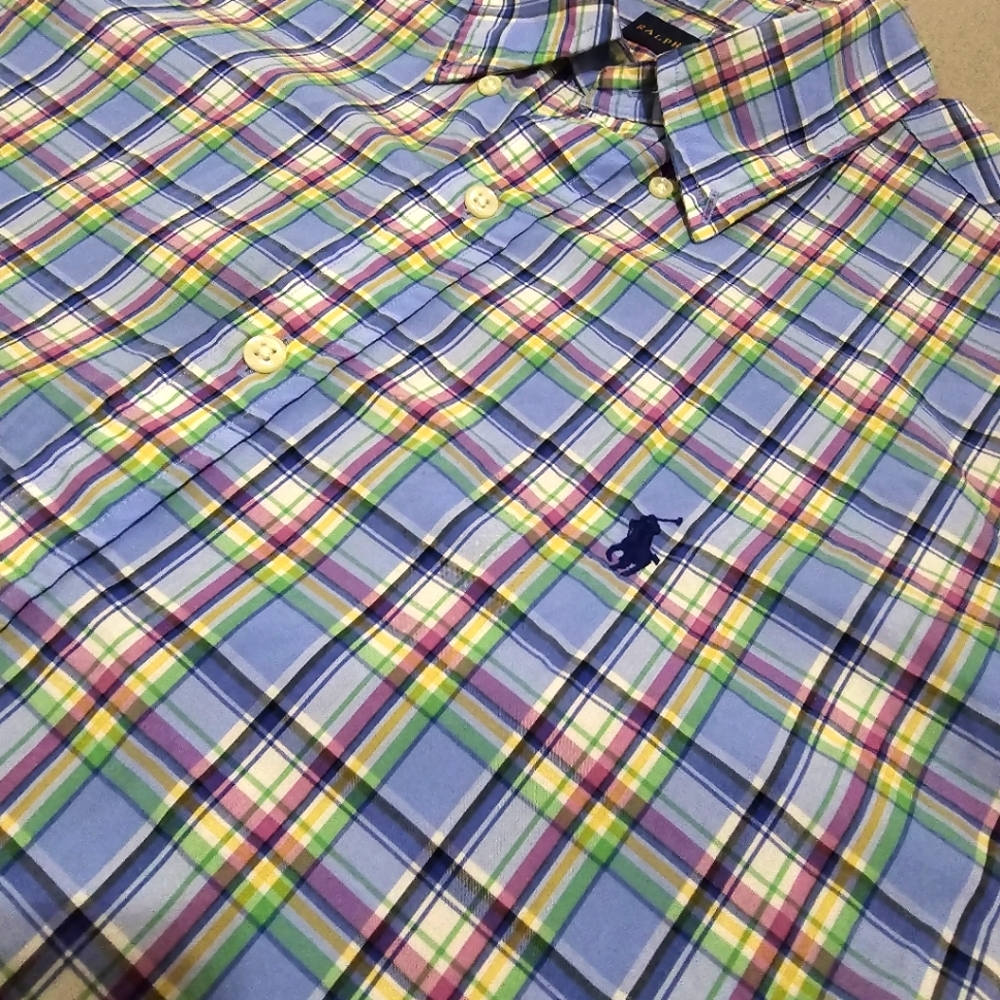 Ralph Lauren Button-Up Ss Medium - image 2